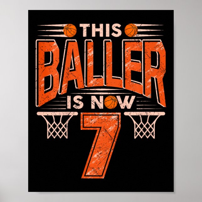 Barn som byller är nu 7 Bysketbyll för Unga Boys G Poster (Framsidan)