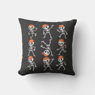 Barn som dansar skelett Halloween Kudde