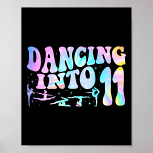 Barn som dansar till elva år gammal elfte födelsed poster