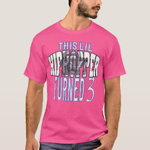 Barn som den här lil-hövdingen vridit 3 Rap och Hi T Shirt