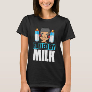 Barn som drivs av Mjölk Boxing Baby Småbarn citat T Shirt