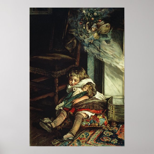 Barn som drömmer om leksak poster (Framsidan)