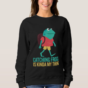Barn som fångar grodor är Kinda min amfibian Sak f T Shirt