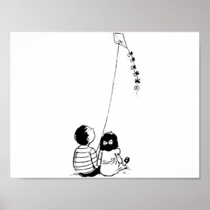 Barn som flyger en drake Poster