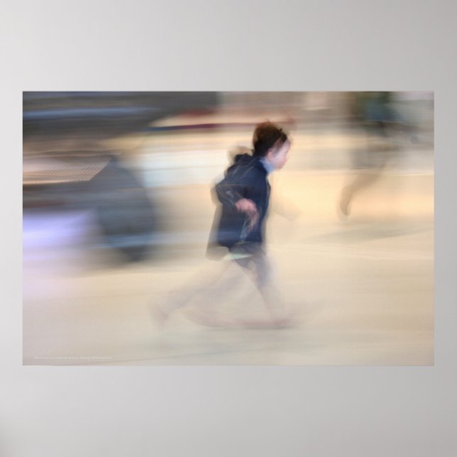 Barn som flyr från LB:s Spider Beaubourg-Poster Poster (Framsidan)