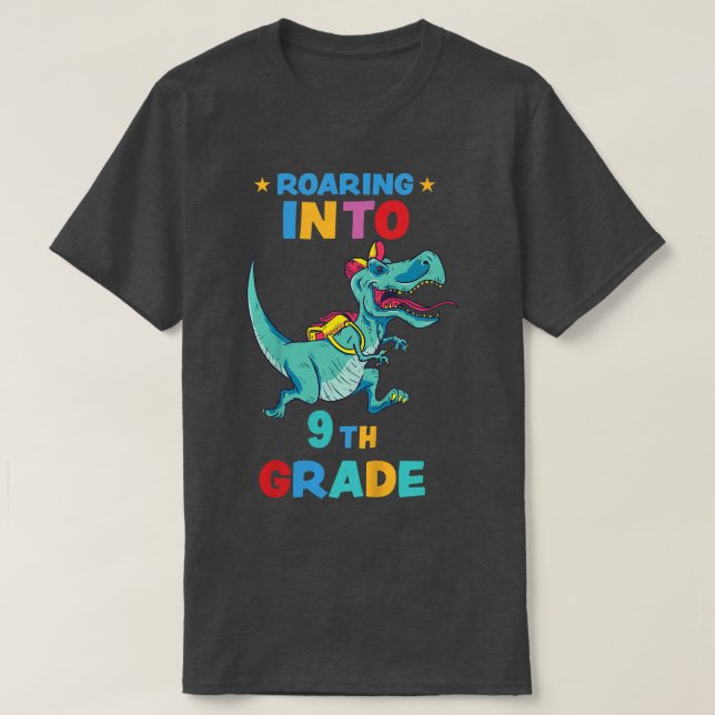 Barn som föds upp i 9th Klass T T Shirt (Design framsida)
