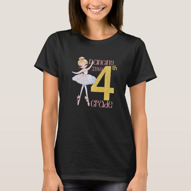 Barn som går in i fjärde Klass-bäcken tillbaka til T Shirt (Framsida)