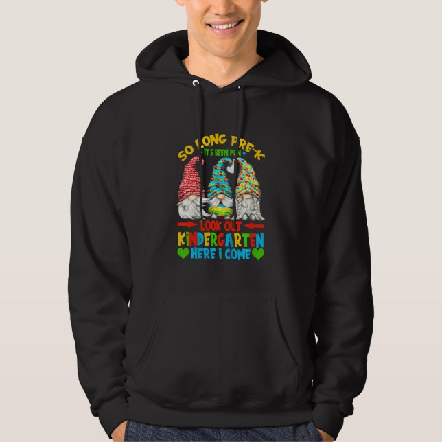 Barn som har varit Roligt och tittar ut Kindergar. Hoodie (Framsida)