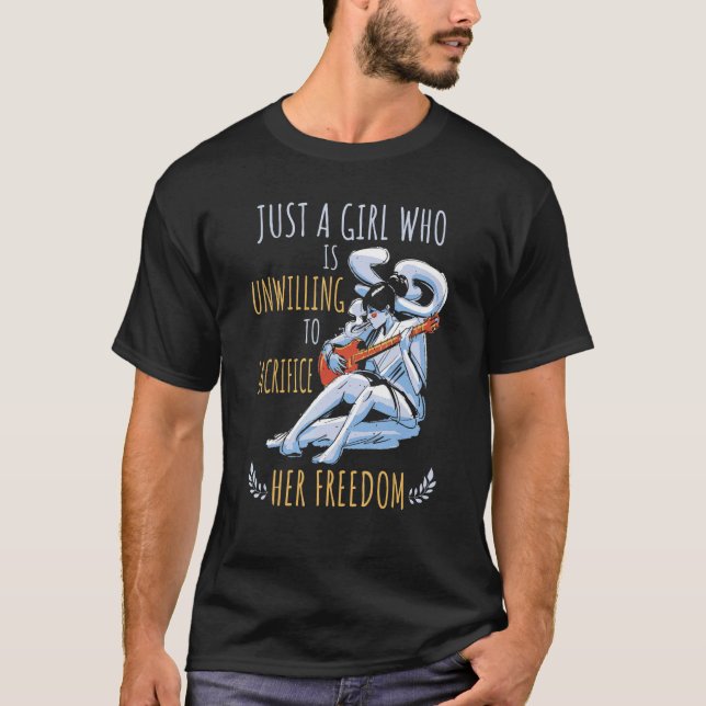 Barn som inte vill offra friheten utan barn t shirt (Framsida)