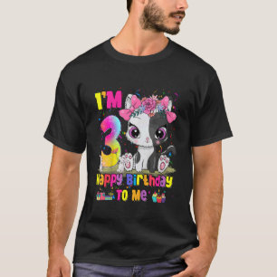 Barn som jag är 3 år gammal 3:e födelsedagstjuren t shirt