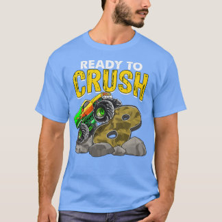 Barn som jag är Redo att krossa med åtta monster L T Shirt