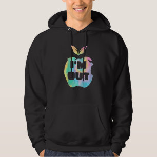 Barn som jag är ute från Apple Lycklig förra skold Hoodie
