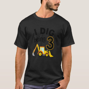 Barn som jag Gräver är 3:e födelsedagsbaksidan T Shirt