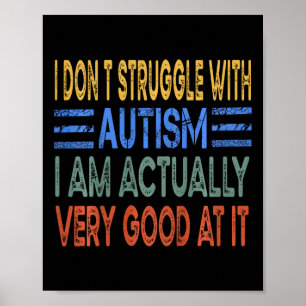Barn som jag inte kämpar med autism jag faktiskt ä poster