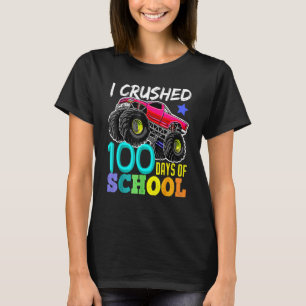 Barn som jag krossade 100 dagar av skolbojor Monst T Shirt