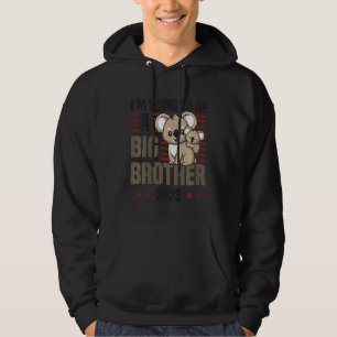 Barn som jag ska bli en storebror 2023-Gravid Hoodie
