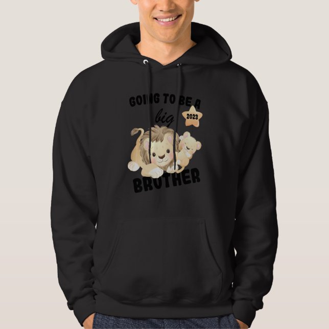 Barn som jag ska bli en storebror 2023. hoodie (Framsida)