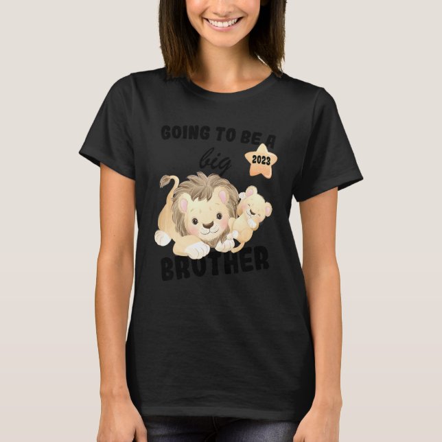 Barn som jag ska bli en storebror 2023. t shirt (Framsida)