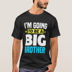 Barn som jag ska bli en storebror t shirt