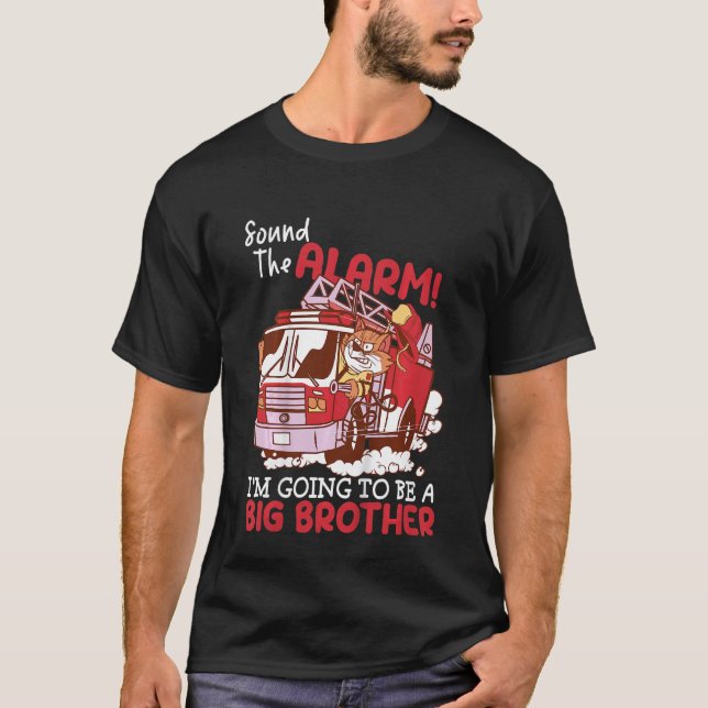 Barn som jag ska bli storebror 2023-fiender t shirt (Framsida)