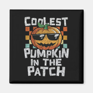 Barn som kolast i Pumpkin i Patch Småbarn Boys Hal Magnet