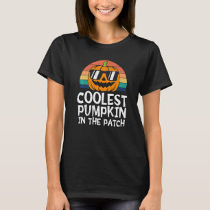 Barn som kolast i Pumpkin i Patch Småbarn Boys Hal T Shirt