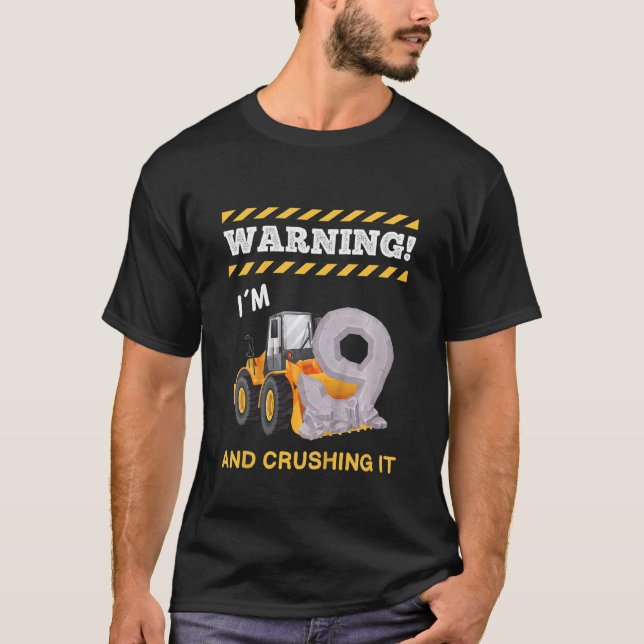 Barn som laddar barn - födelsedag 9:e födelsedag t shirt (Framsida)