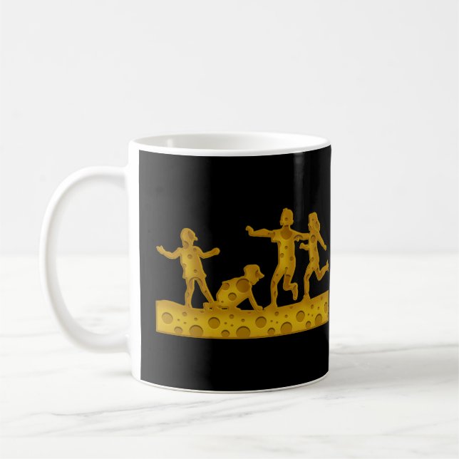 Barn som leker kaffemugg (Vänster)
