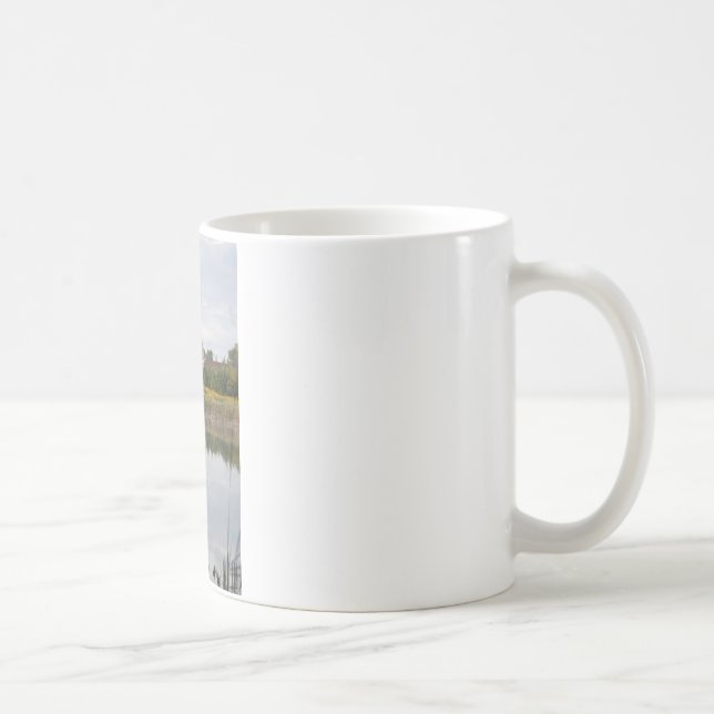 Barn som reflekteras i Vatten Kaffemugg (Höger)
