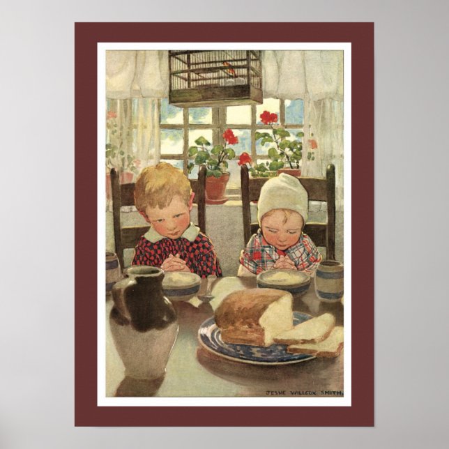 Barn som säger Grace Poster (Framsidan)