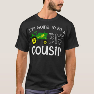Barn som ska bli en stor kusin Traktor för småbarn T Shirt