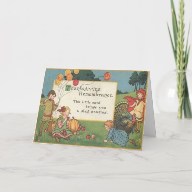 Barn som spelar i Fält Helgkort (Framsida)