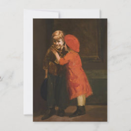 Barn som spelar i hörnet (Cute Kids) Kort