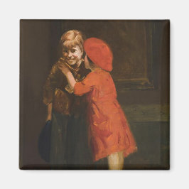 Barn som spelar i hörnet (Cute Kids) Magnet