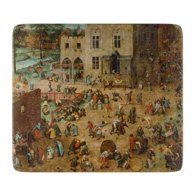 Barn som spelar spel (Pieter Bruegel the Elder) (Framsidan)