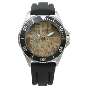 Barn som spelar spel (Pieter Bruegel the Elder) Armbandsur