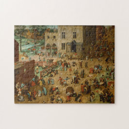 Barn som spelar spel (Pieter Bruegel the Elder) Pussel