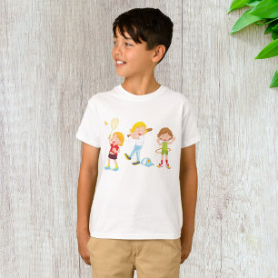 Barn som spelar sport Barnaktivitet T Shirt