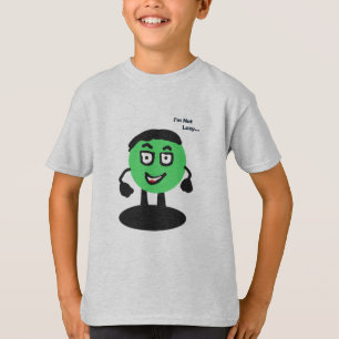 Barn som t-shirts med unikt tecknade figurer