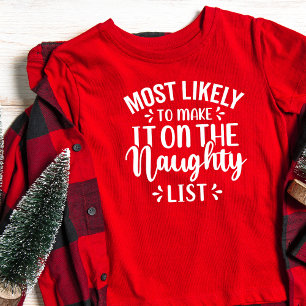 Barn som troligast gör en högmodig julklapp t shirt