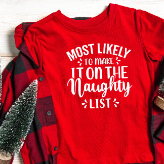Barn som troligast gör en högmodig julklapp t shirt