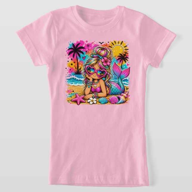 barn sommar t-shirt (Laydown)