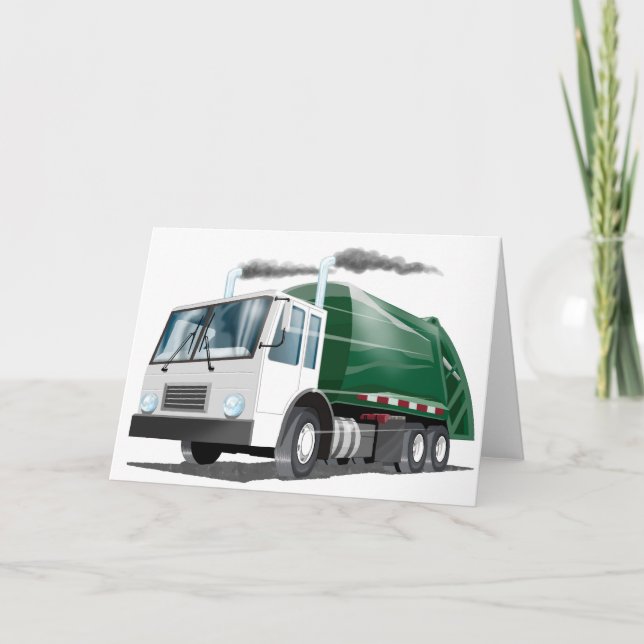 Barn Soptruck Kort (Framsida)
