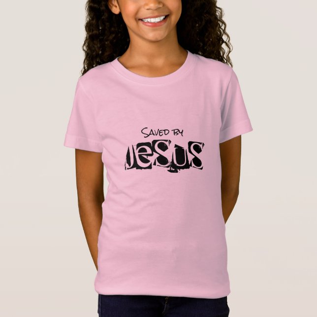 Barn sparade av JESUS T Shirt (Framsida)