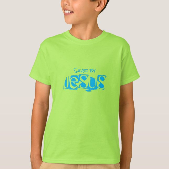 Barn sparade av JESUS T Shirt (Framsida)