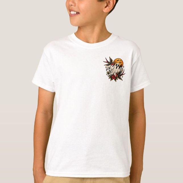 Barn Spöke T Shirt (Framsida)