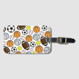Barn Sport Baseboll Basketboll Fotboll Amerikansk Bagagebricka