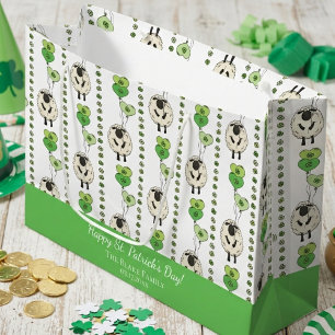 Barn St. Patrick's Day Får & Shamrocks Mönster
