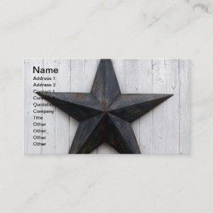 Barn Star Visitkort