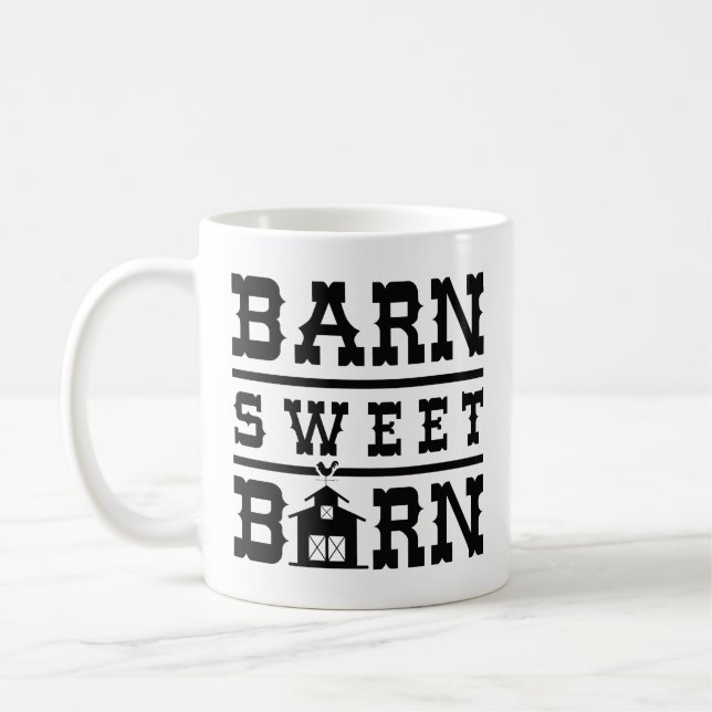 Barn Sweet Barn Kaffemugg (Vänster)